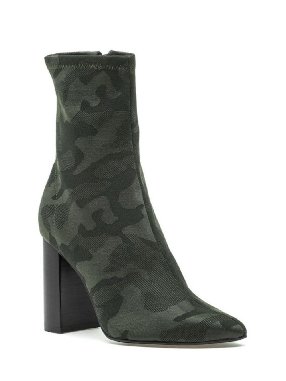 Jeffrey Campbell Siren Camo Bootie Size 7 Army Green